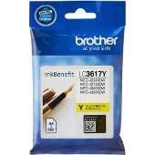 Brother Ink Cartouche d'encre Jaune - - LC3617 - Jet d'encre - Pack de 1 - Jusqu'à 550 pages ISO/IEC 24711