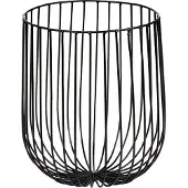 Serax Panier Catu Black Metal Sculptures Large