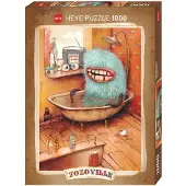 Heye Puzzle Mateo Dineen Baignoire 1000 Pièces