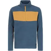Protest Marnix Half Zip Long Sleeve T-shirt Bleu 176 cm Garçon