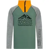 Protest Delano Half Zip Fleece Vert 176 cm Enfants