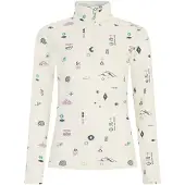 Protest Vessy Half Zip Fleece Blanc 2XL Femme