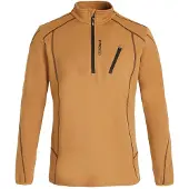 Protest Humans Half Zip Fleece Marron M Homme