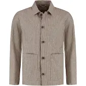 Dstrezzed Veste mi-saison 'Nix Pinstripe' beige / noisette