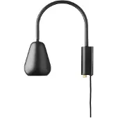 Nuura Aps Applique Murale , Anoli, dimmable, Noir, Salon / séjour, Métal, Moderne