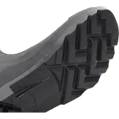 vidaXL Bottes en caoutchouc Noir Taille 40 PVC