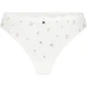 Hunkemoller String 'Marine' mélange de couleurs / blanc