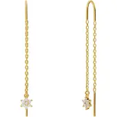 Lucardi Boucles d'oreilles 'Statement' or
