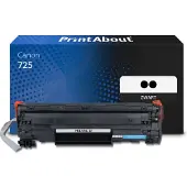 PrintAbout Toner compatible pour Canon 725 - 2x Noir - Multipack