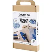 Ginza.se Starter Craft Kit Block Printing Crafts Beige