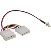 InLine Câble adaptateur pour ventilateur (30 cm, PWM à 4 broches)