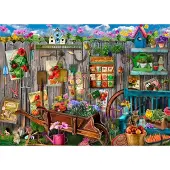 Bluebird Puzzle Puzzle Outils de Jardin sur la Clotûre - 500 à 999 pièces