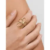 Timi Of Sweden Bague 'LUCKY' or