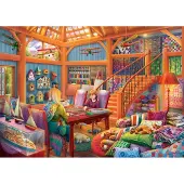 Bluebird Puzzle Hobby Room - 500 Teile Puzzlespaß