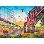 Gibsons , le charme des puzzles anciens Puzzle Croisement Des Trois Ponts - 1000 pièces