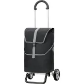 Andersen Shopper Valisette 'Scala Plus Mikkel ' gris clair / noir