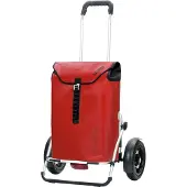 Andersen Shopper Valisette rouge / noir / argent