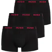 HUGO Boxers rouge / noir