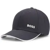 BOSS Casquette 'Bold' bleu nuit / blanc