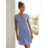 H.I.S. Chemise de nuit bleu
