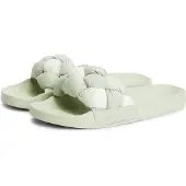 Tommy Hilfiger Mule 'Embossed Braided Strap' vert clair