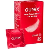 Durex - préservatifs extra fins (boîte de 20)