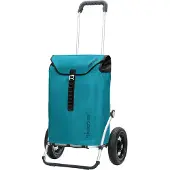 Andersen Shopper Valisette pétrole / noir