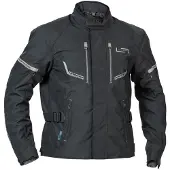 Lindstrands Veste textile imperméable pour moto Lomsen, noir, 56