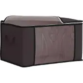 vidaXL Boîte de rangement avec fenêtre latérale transparente