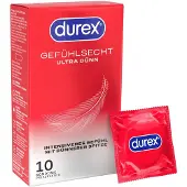 Durex - préservatifs ultra fins (boîte de 10)