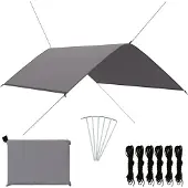 vidaXL Tapis d'extérieur 3x2 m Grau