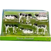 Kids Globe Ensemble de 6 figurines de veaux