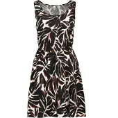 ONLY Robe 'ONLNOVA' rouge rouille / noir / blanc