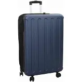 vidaXL Valise avec serrure bleu foncé 50 x 30 x 76 cm ABS plastique
