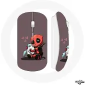 MANIACASE Souris Sans Fil DeadPool Unicorn Licorne
