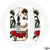 MANIACASE Souris sans fil - Son of Ogre - Baki Hanma - USB WiFi - Compatible Mac et PC - Blanc