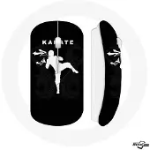 MANIACASE Souris - - Karaté - Sans Fil - USB Wifi - Noir
