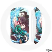 MANIACASE Souris Sans Fil Tanjiro et Nezuko Kimetsu no Yaiba Anime
