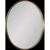Balmani Auro miroir de toilette rond Brushed Champagne Gold Ø 35 cm