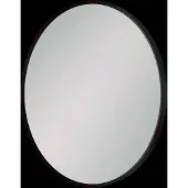 Balmani Auro miroir de toilette rond noir Ø 45 cm