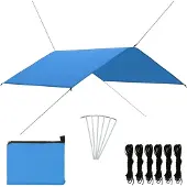 vidaXL Bâche d'extérieur 4x4 m Bleu
