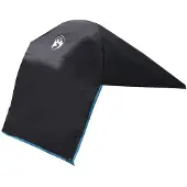 vidaXL Housse de Roue Noir et Bleu 108 x 76 cm oxford