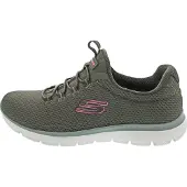 SKECHERS Summits Summer Blush Slip-on Trainers Gris EU 38 Femme