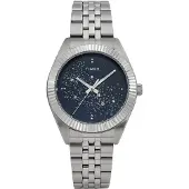 Timex Montre à affichage analogique argent