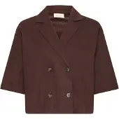 Fransa Blazer brun foncé