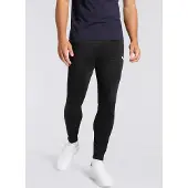 Puma Pantalon de sport 'TeamRise' noir / blanc