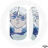 MANIACASE Souris Sans Fil - Killua Zoldyck - Hunter x Hunter - Bleu - USB Wi-Fi - Compatible Mac et PC