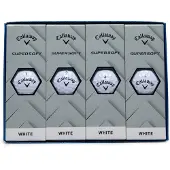 Callaway Supersoft 2025 White Basic Balles de golf