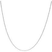 Design Letters Collier - 40 cm - Argent - - UneTaille - Bijoux