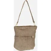 Zwei Sac bandoulière 'Mademoiselle' noisette